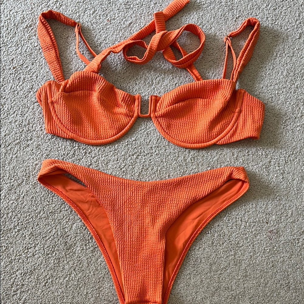 Monday Swimwear Orange Bikini